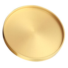 Copper Coaster Round Heat-Resistant Mat 6.7 cm
