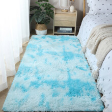 Rug Limistéir Plush Fanshiluo – Cairpéad Poileistear Bog, 80x