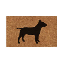 Tapis de porte humoristique pour chien 40 x 60 cm (16 x 24 pouces) intérieur/extérieur