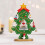Mini wooden Christmas tree DIY decoration1piece 1