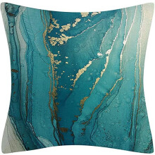 Taie d'oreiller pour coussin décoratif européen 45 x 45 cm (1 pièce)