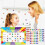 Shimmering Star Reward Sticker with My Chore Chart Sheet For 6
