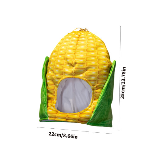 Corn Headpiece Costume Accessory Soft Breathable Fabric For Kids 2
