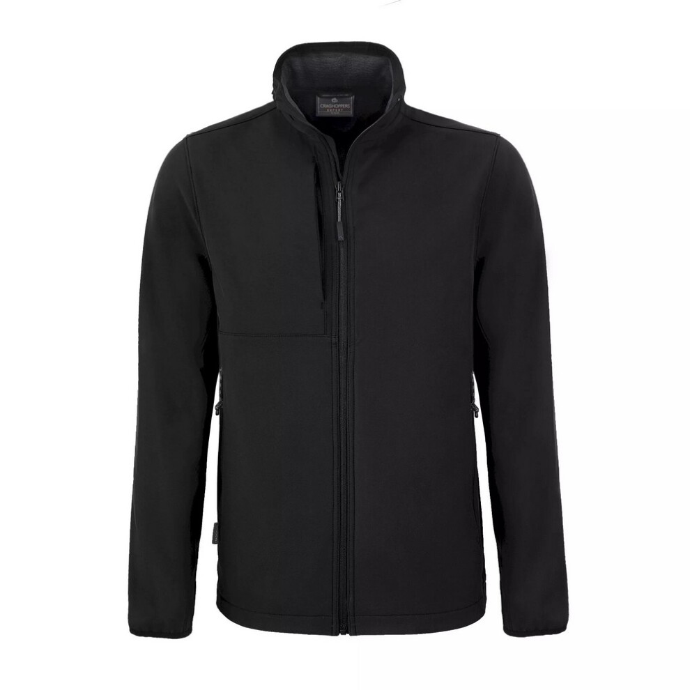Craghoppers (Xl, ) Mens Expert Basecamp Soft Shell Jacket Black