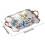 Elegant Retro Ceramic Fruit Bowl With Alloy Handle-mandi3 4