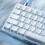 82Key Carbon Fiber Texture Keycaps Original Profile Side-Black 5