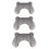 Plush Orthopedics Pet Bed Pillows Neck Protectors Depth-S 2