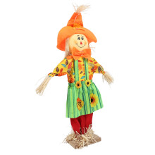 60 cm Vogelscheuche-Figur Garten-Dekoration - Erntedankfest