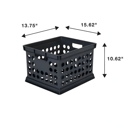 Poubelle en plastique ABS empilable polyvalente, adaptée à 2