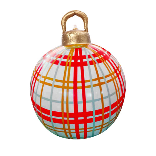 Balão inflável de Natal para decoração externa, 60 cm