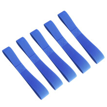 Lot de 5 sangles extensibles pour serviette de plage avec bords autobloquants