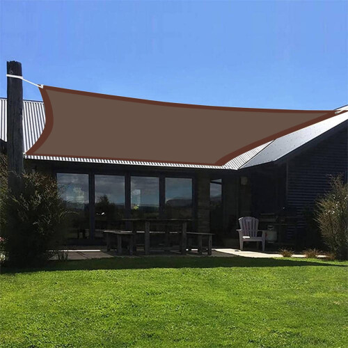 Toldo retangular para sombra – 95% de proteção UV,