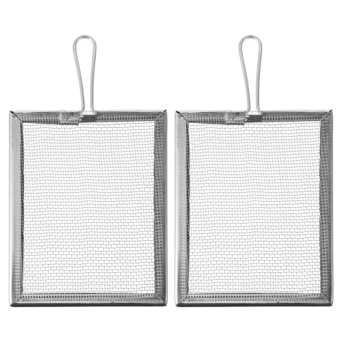 Stainless Steel Pottery Mud Filter Screen 2 pcs