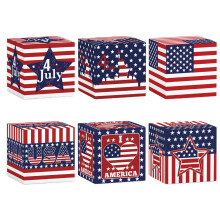 Patriotic Party Favors Independence Day Treat Boxes 12 pcs
