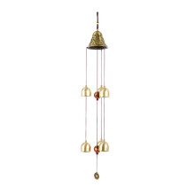 Carillon éolien en métal pour décoration intérieure et extérieure, 50 cm