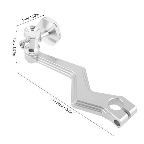Bras De Bascule En Alliage Aluminium Cnc Noir 1