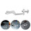Bras De Bascule En Alliage Aluminium Cnc Noir 5