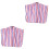 2Pièces Cape De Colorée Lavable Usage Professionnel 3