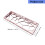 1PC Metaal Aluminium GH60 Toetsenbordframe Geventileerd-Rood 4