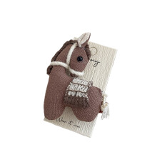 Perfect Gift Horse Shaped Hair Accessories For-brown hairpin