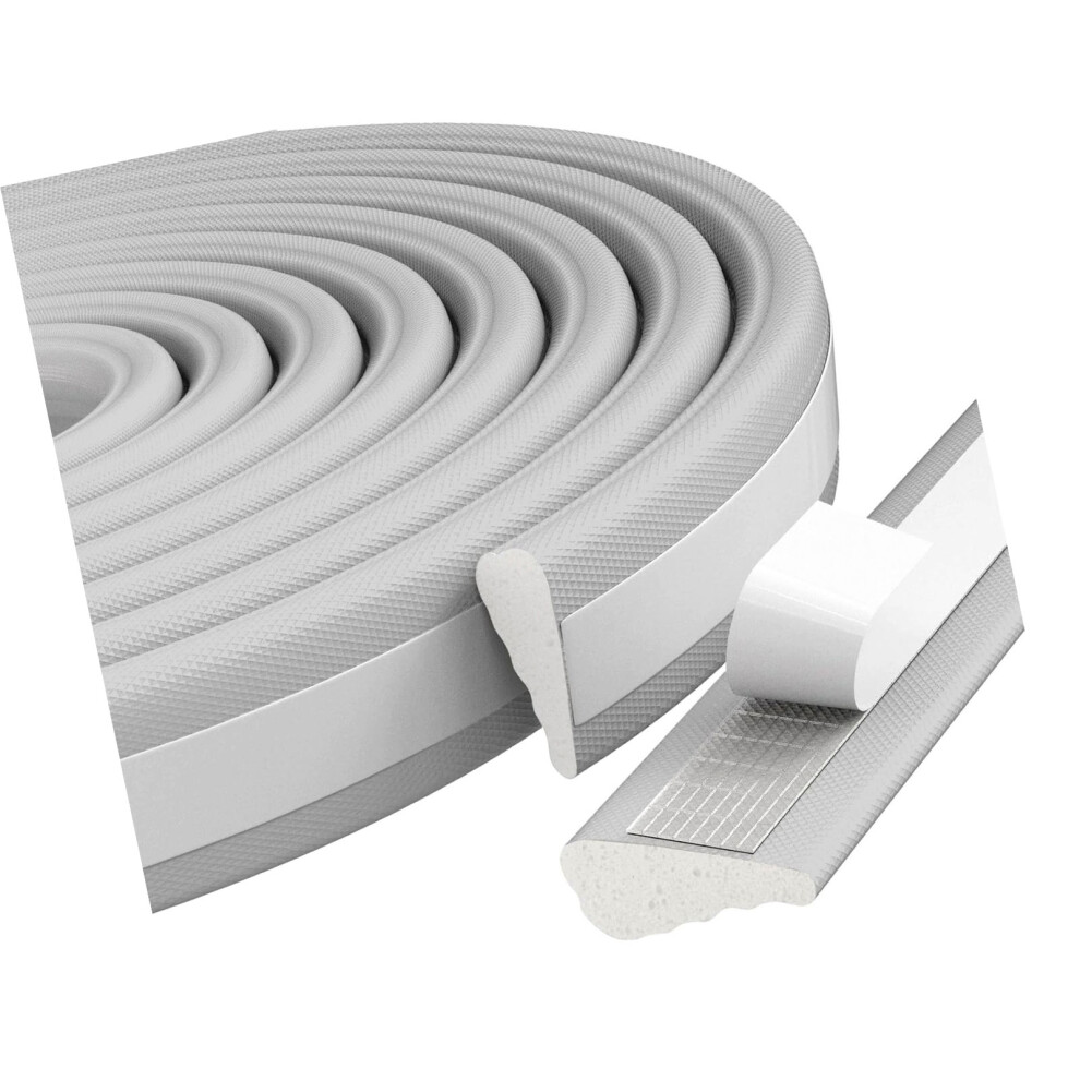 Easyly Install Auto Adhesive Soundproofed Sealing- 3 Meters Gray 7754004092396