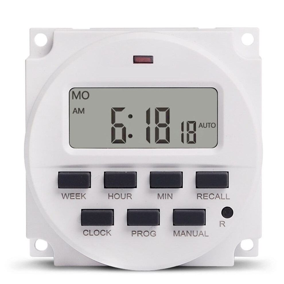 24V programmable timer switch 16A