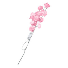 Ghirlanda luminosa a LED a forma di rosa per decorazioni di San Valentino.
