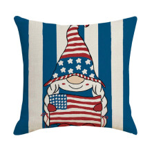 Taie d'oreiller assortie pour la fête de l'Indépendance (1 pièce)