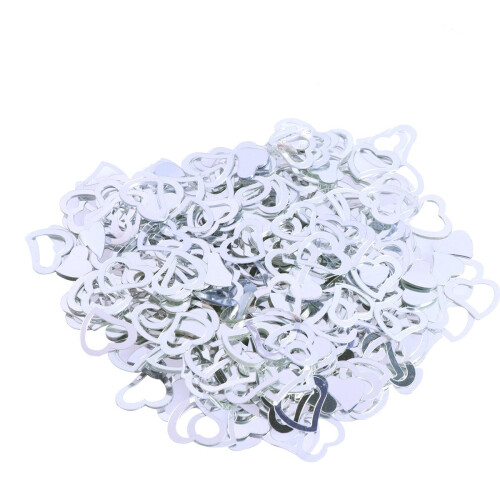 Love Heart Confetti Romantic Table Decor 600 Pcs