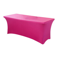 Fuchsia Stretch Dug 1,8 m Rektangulært Elastisk Betræk