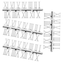 Wandklokkenset met Romeinse cijfers (5 sets)