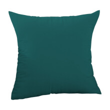 Cojín decorativo de terciopelo de 45 x 45 cm, cuadrado y suave, con relleno.