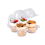 Clear4-Compartment Cupcake Boxes (20Pack) 1