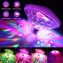 LED RGB világító lámpa medence-tó jakuzzihoz, úszó