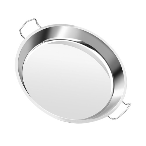 Bandeja de servir de acero inoxidable de 24 cm