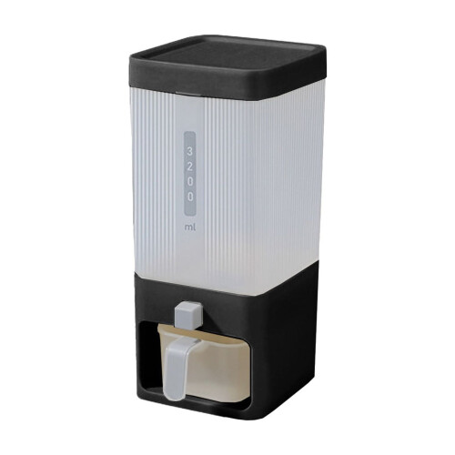Rice Dispenser with Measuring Cup and Fresh Box 1pc