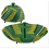 Vegetable Steamer Basket Plastic Folding 25x11 cm 1