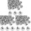 90 x 5cm Silver Mirror Disco Balls for Party Decor 1