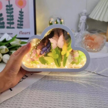 Cloud Mirror Natlampe – Gør-det-selv skrivebordslampe med blød LED