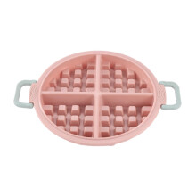 Siliconen dessertvorm met 4 holtes voor fondant-chocoladetaart