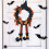 Halloween Door Wreath with Witch Hat 13.4 Inch 4