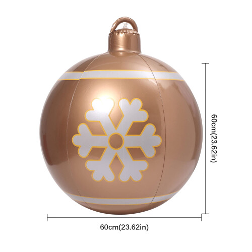 Balão inflável de Natal para decoração externa, 60 cm 1
