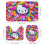 Hello Kitty Duschvorhang-Set mit rutschfester Badematte und 3