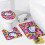 Hello Kitty Duschvorhang-Set mit rutschfester Badematte und 4