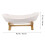 Wooden candy dish fruit bowl 1 piece 5