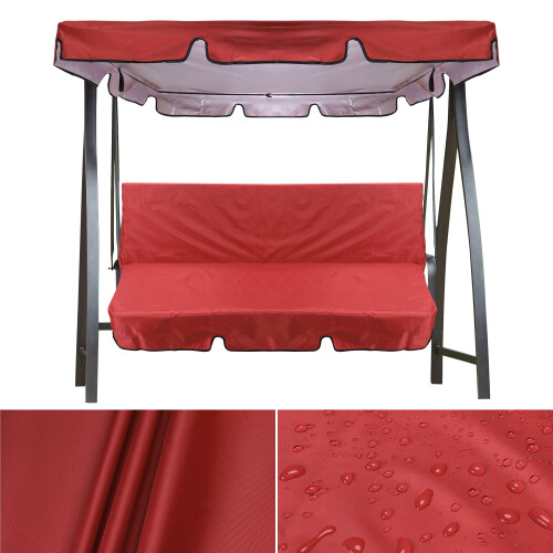 Conjunto de capa de substituição para balanço de exterior 77x49 polegadas e 2