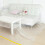 Polyethylene dust sheet outdoor waterproof clear 120x180cm 5