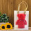 Handtuch aus Polyester mit Federdesign, 35 x 75 cm 4