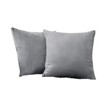 Ensemble de 4 housses de coussin 45 x 45 cm pour canapé-lit de salon