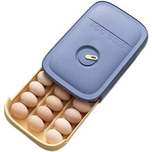 Egg Holder Organizer Plastic Stackable with Handle